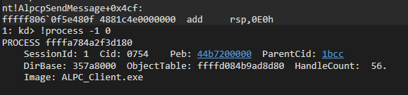 Queue lengths AFTER send